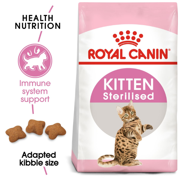 Royal Canin Kitten Sterilised Dry Cat Food Royal Canin Kitten Sterilised Dry Cat Food