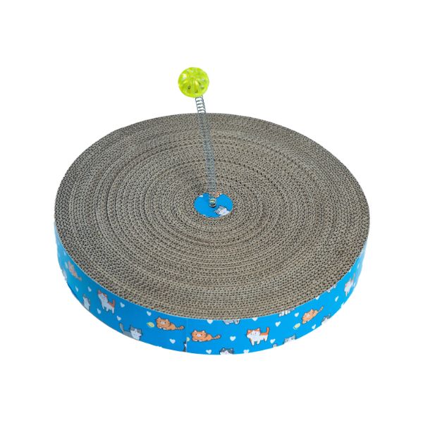 Ezra Spring Toy Circular Cat Scratcher Ezra Spring Toy Circular Cat Scratcher