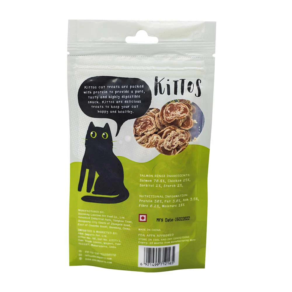 Kittos Salmon Rings Cat Treats 2
