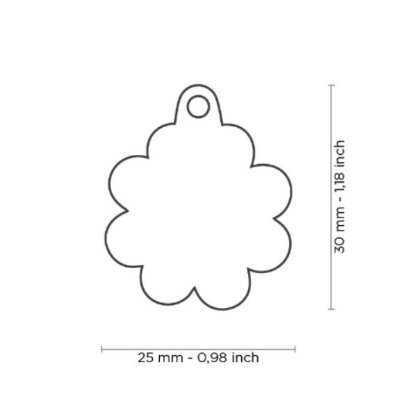 Small Daisy Name Tag Small Daisy Name Tag