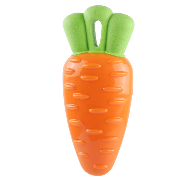 Barkbutler X Fofos Vegi-Bites Carrot Dog Chew Toy Barkbutler X Fofos Vegi-Bites Carrot Dog Chew Toy