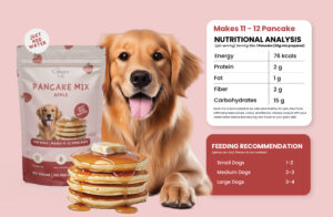 Pancake Mix Apple Flavour Dog Treat - 250g