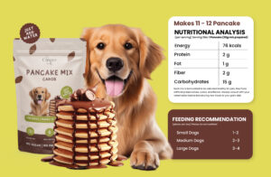 Pancake Mix Carob Flavour Dog Treat - 250 g 