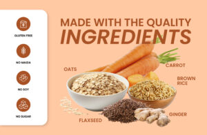 Pancake Mix Carrot Flavour Dog Treat - 250 g