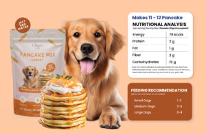 Pancake Mix Carrot Flavour Dog Treat - 250 g