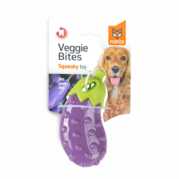 Barkbutler Fofos Vegi-Bites Eggplant