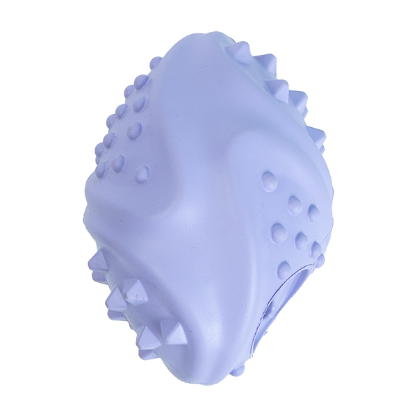 Ezra Play Rubber Treat Ball Pet Toy - Purple Ezra Play Rubber Treat Ball Pet Toy - Purple