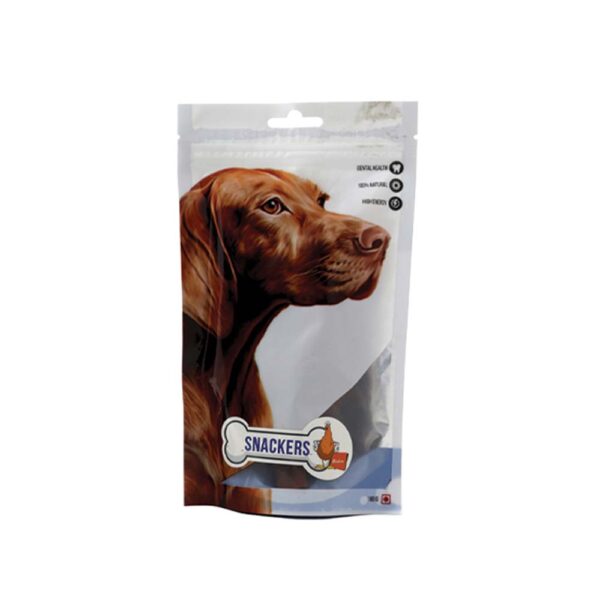 Snackers Small Meaty Knotted Bone Chicken Flavour Dog Treat - 100 g