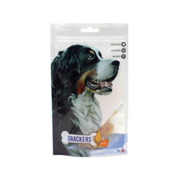 Snackers Chicken Slice Dog Treat - 80 g Snackers Chicken Slice Dog Treat - 80 g