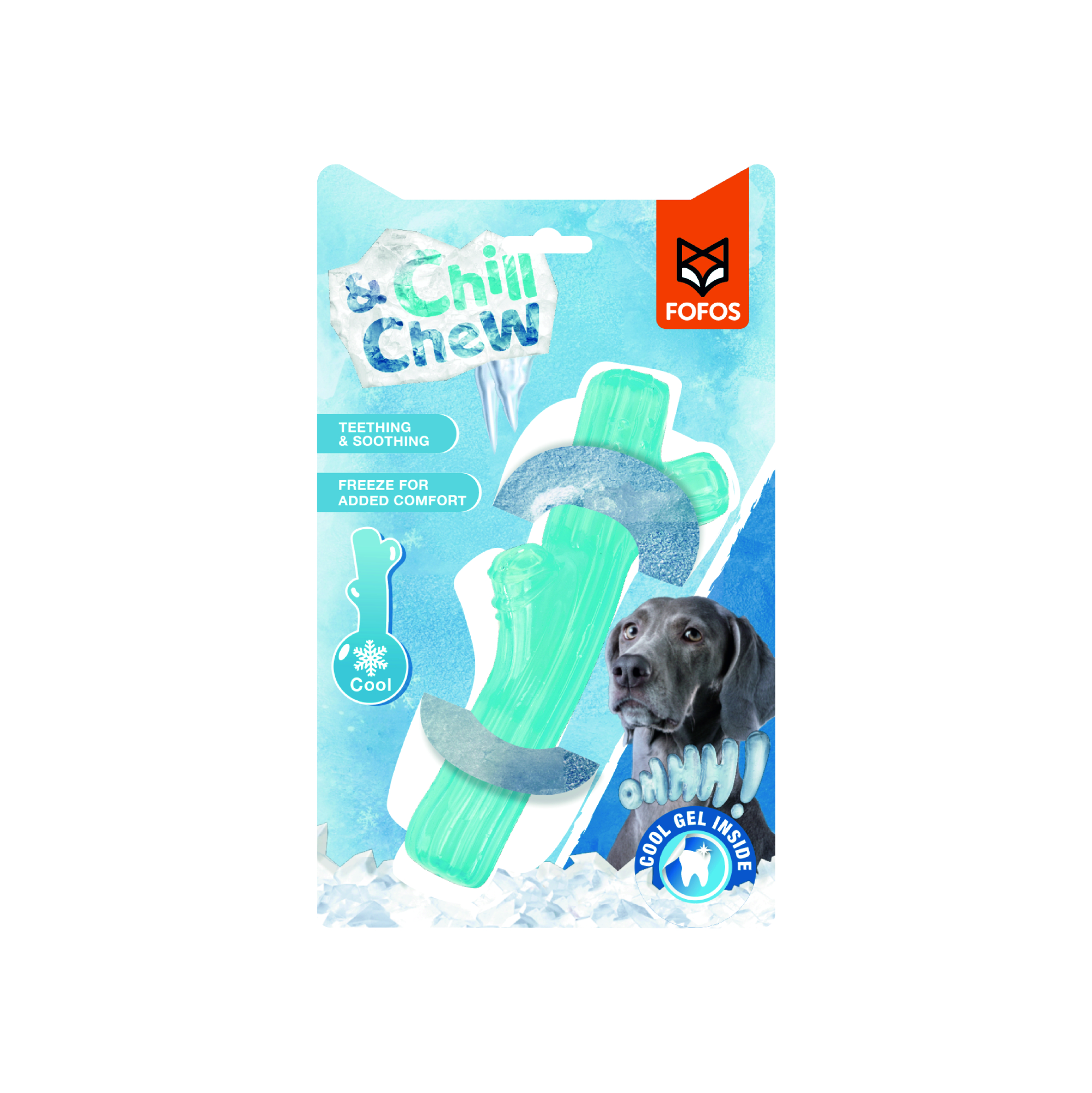 FOFOS Cooling Branch Chew Toy for Dogs