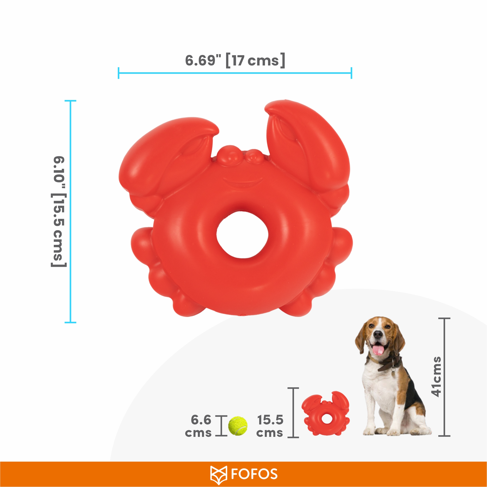 Crab CHEWING TOY 2