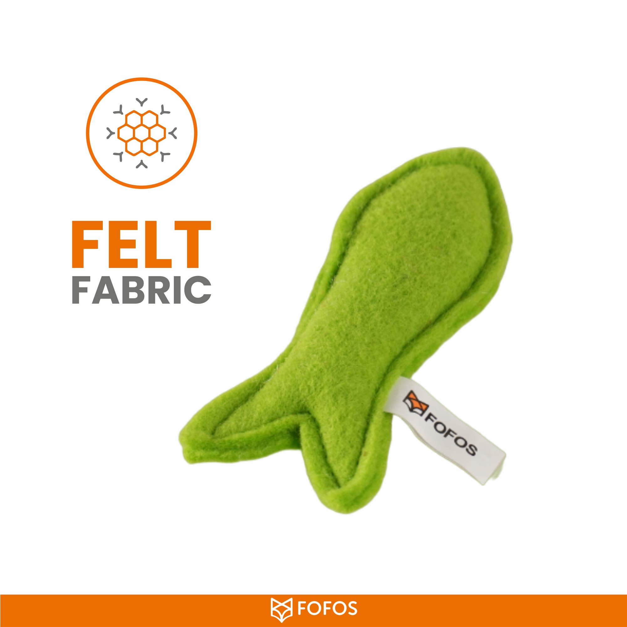 FELT FISH CAT TOY 4