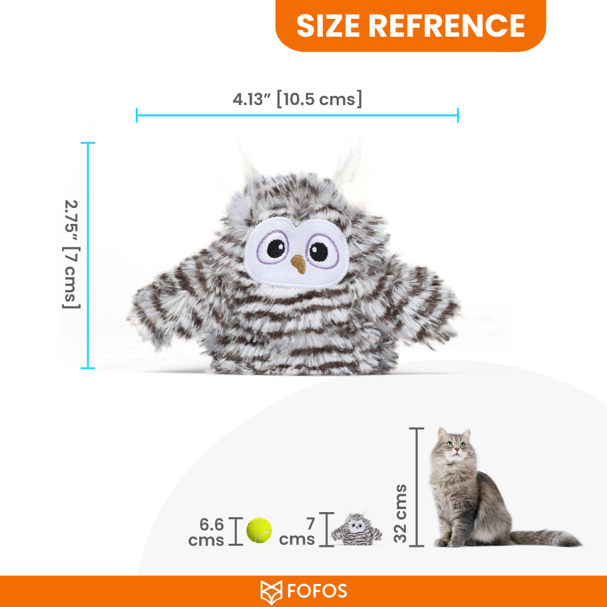 FOFOS Flapping Owl 2