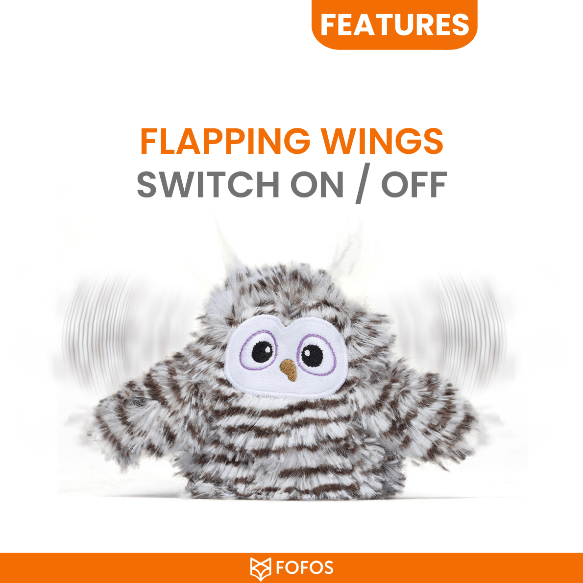 FOFOS Flapping Owl 3