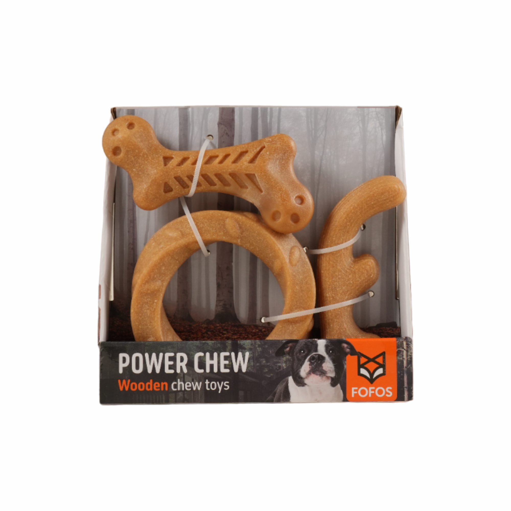 FOFOS Wooden Stix Chew Toy for Dogs