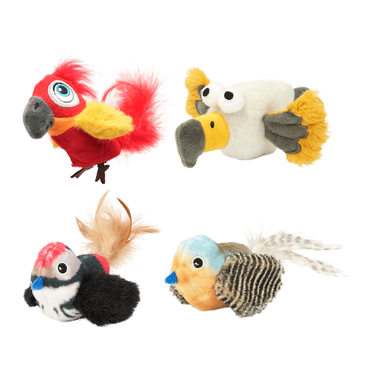 FOFOS parrot with catnip balls 28(1)