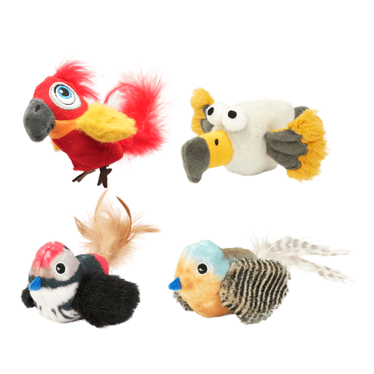 FOFOS parrot with catnip balls 8(1)