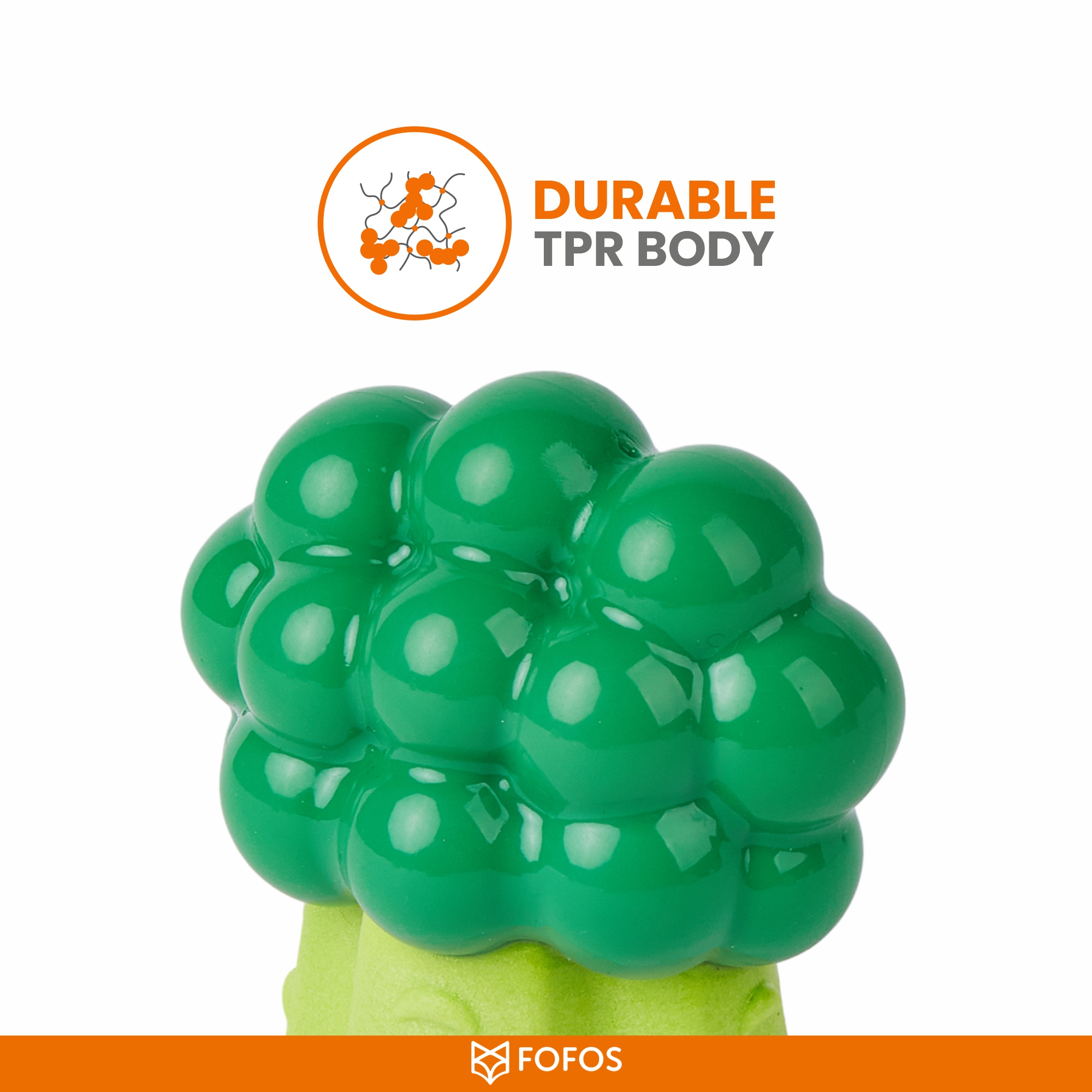 GIGGLING VEGI-BITES DOG TOY BROCCOLI 5