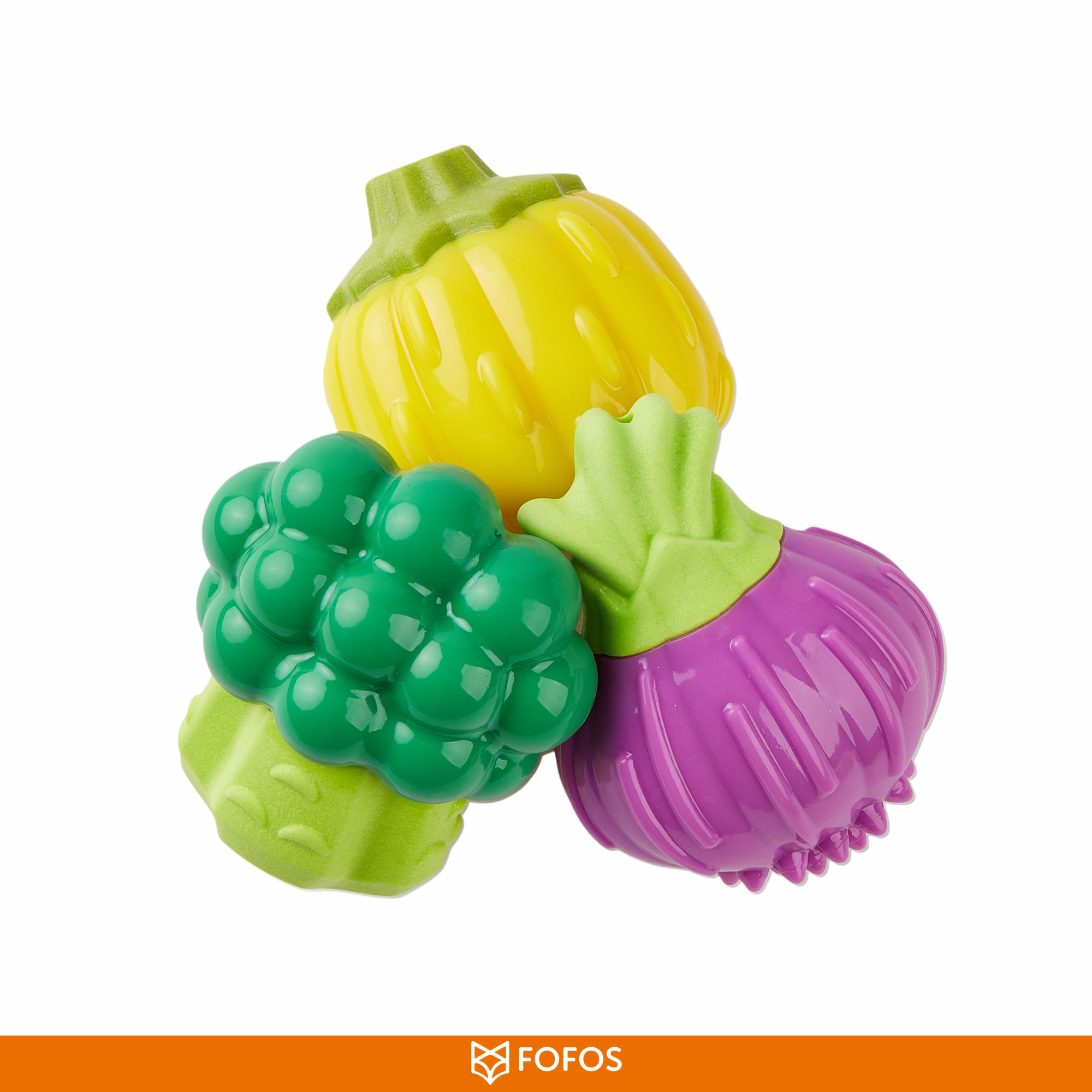 GIGGLING VEGI-BITES DOG TOY PUMPKIN 7