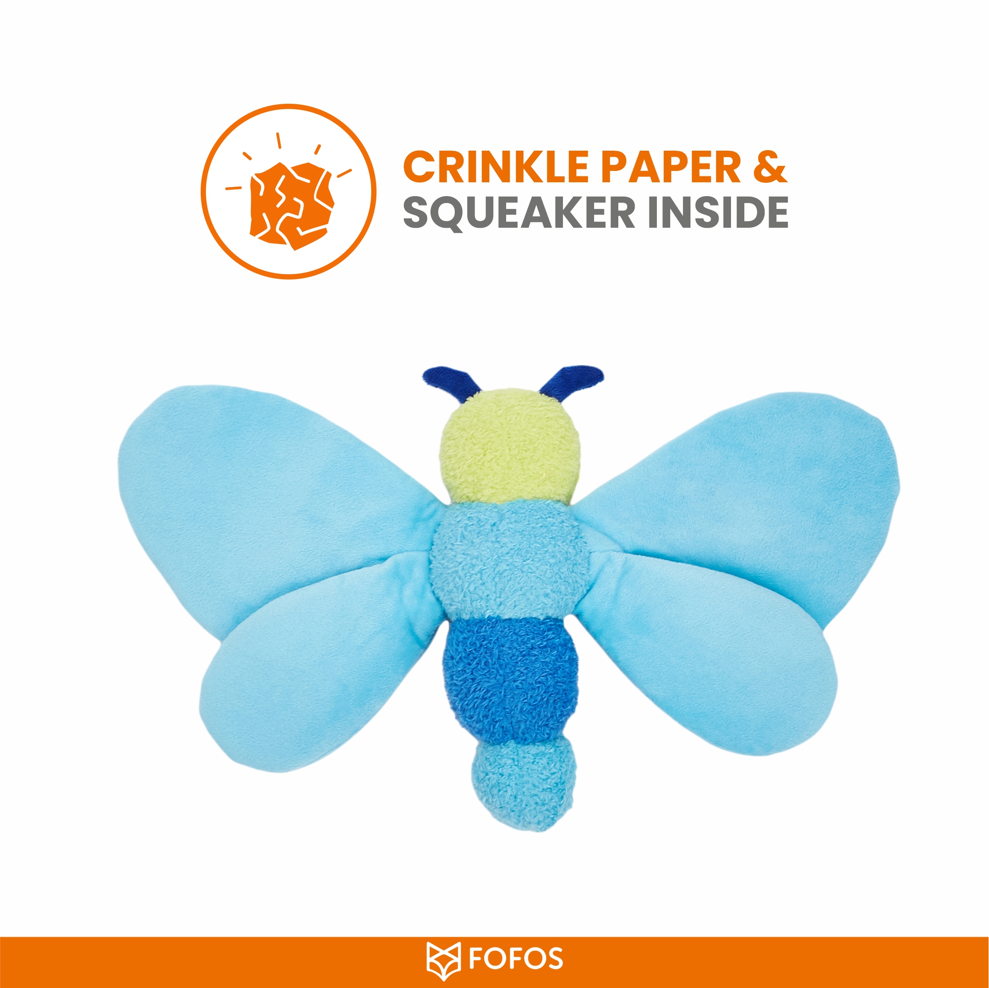 JUMBO BUTTERFLY BLUE 6