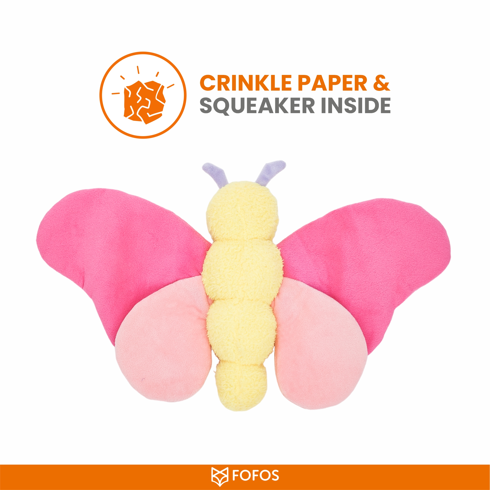 JUMBO BUTTERFLY PINK 6