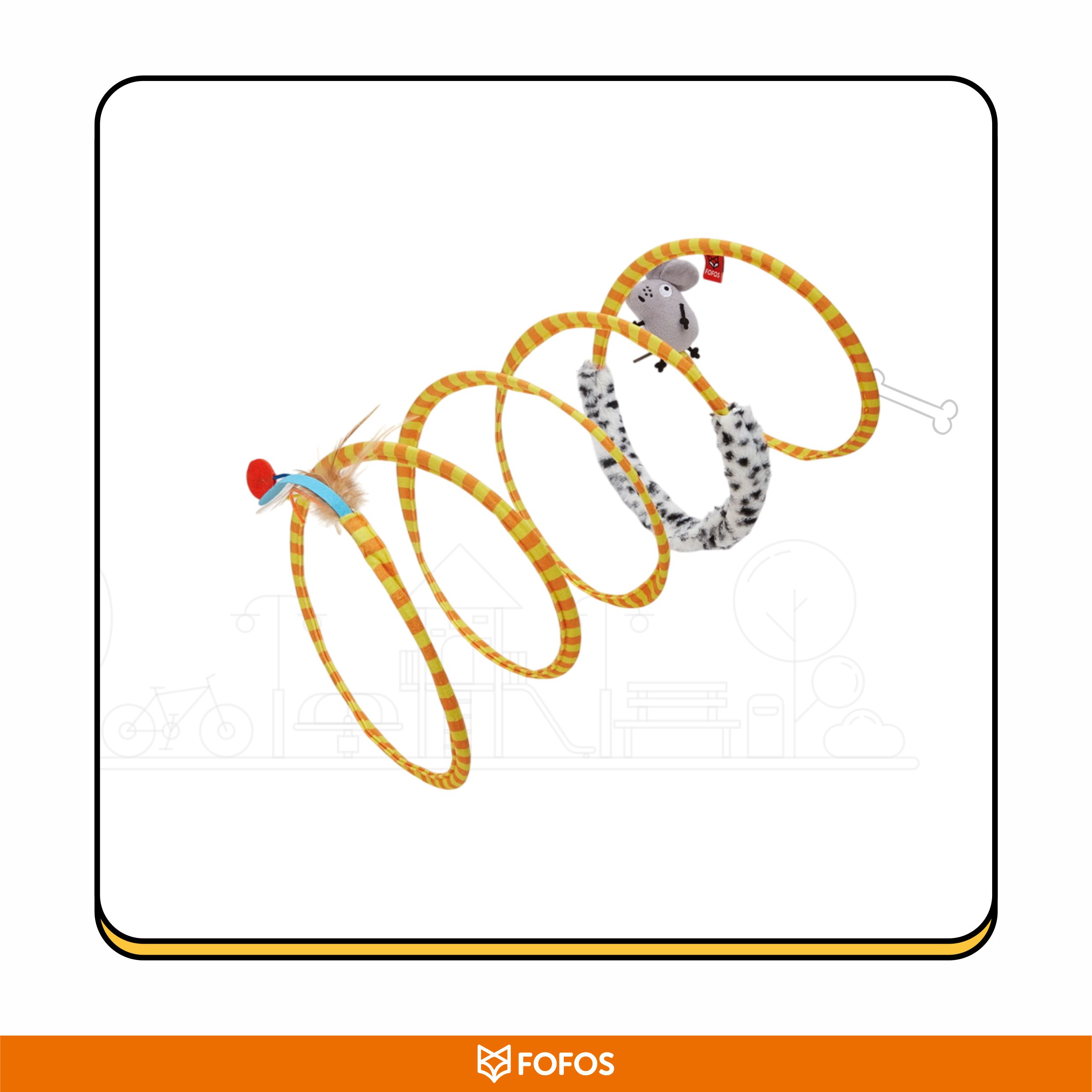 SAFARI SPIRAL CAT TUNNEL LARGE 5
