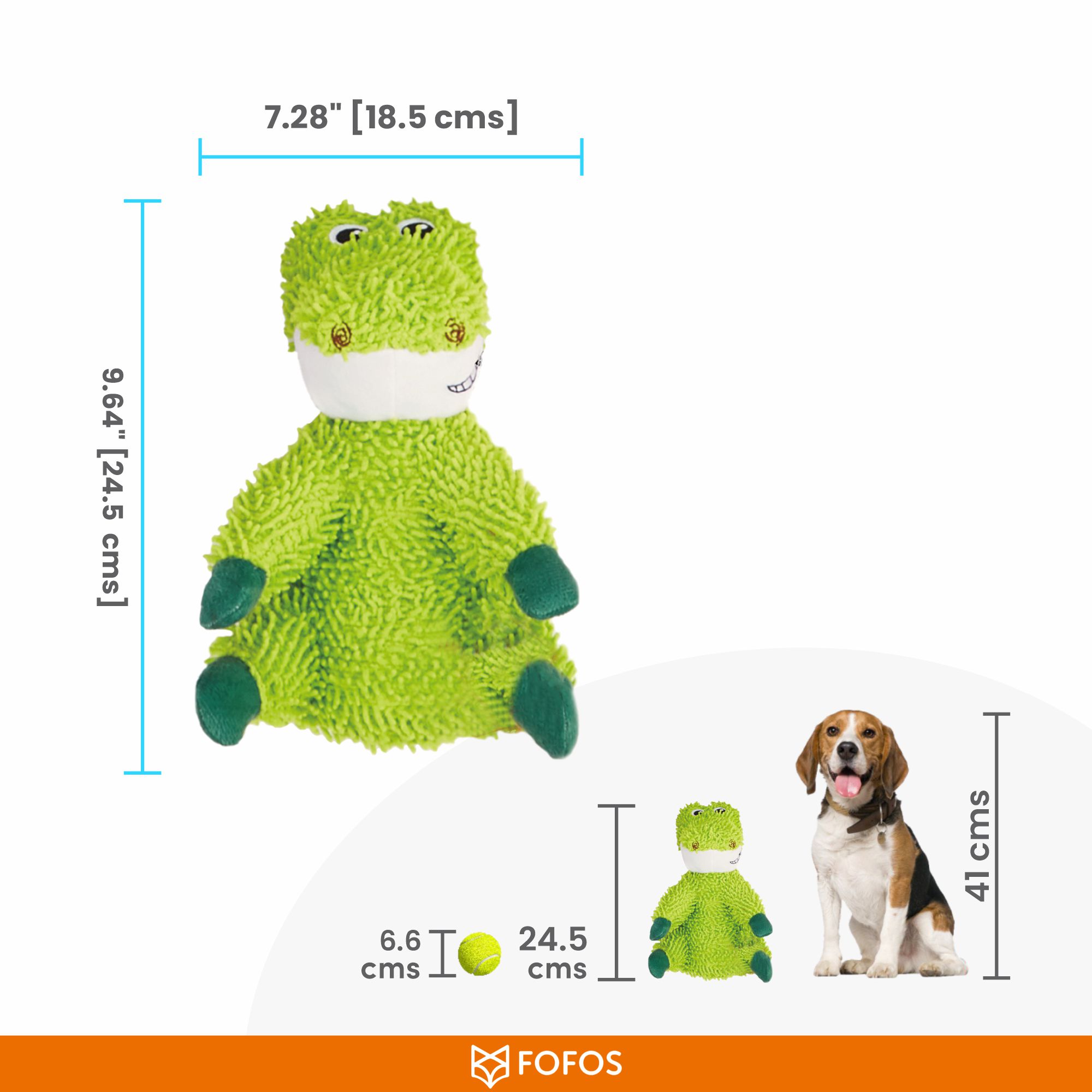 TOUGH DOG ALLIGATOR TOY 2