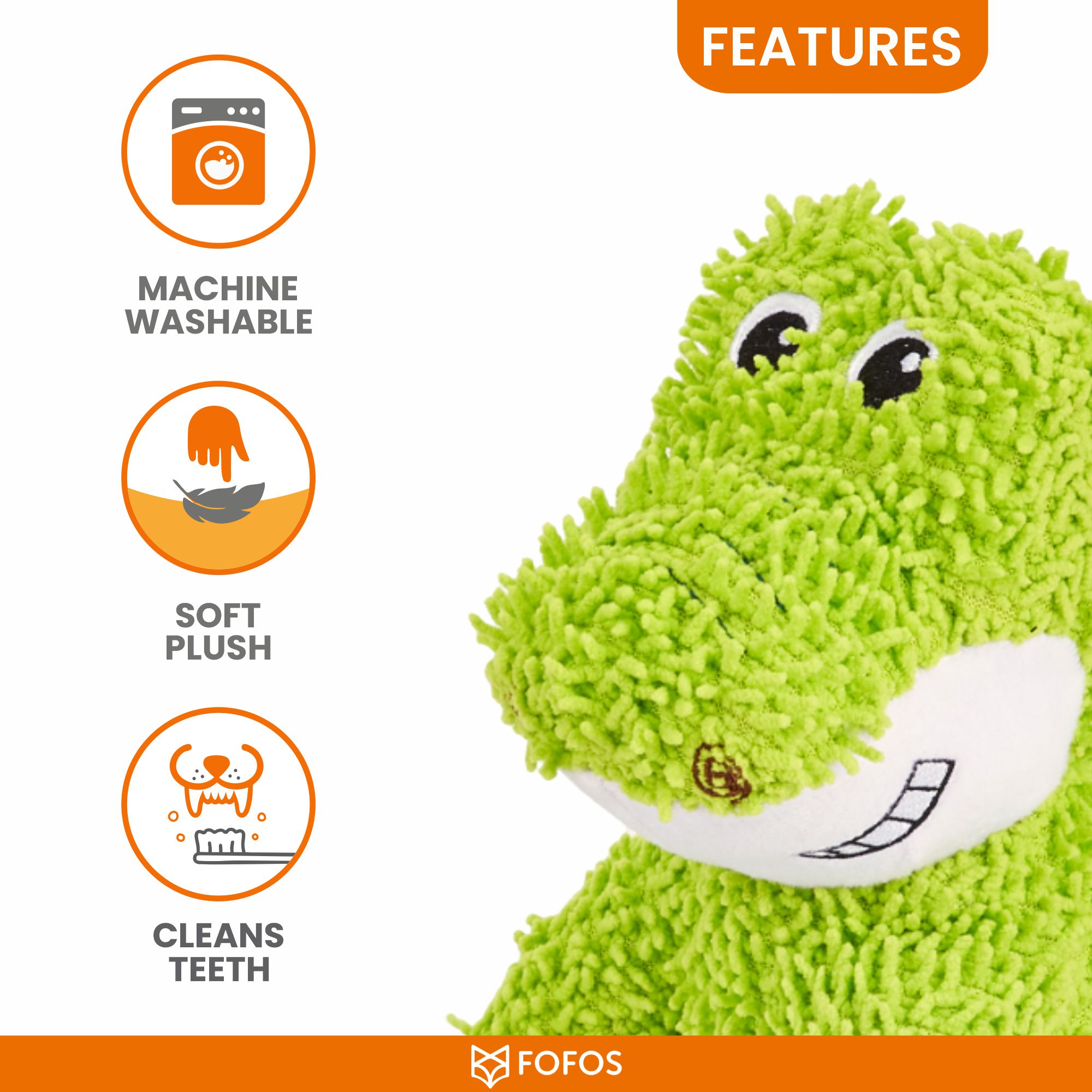 TOUGH DOG ALLIGATOR TOY 6
