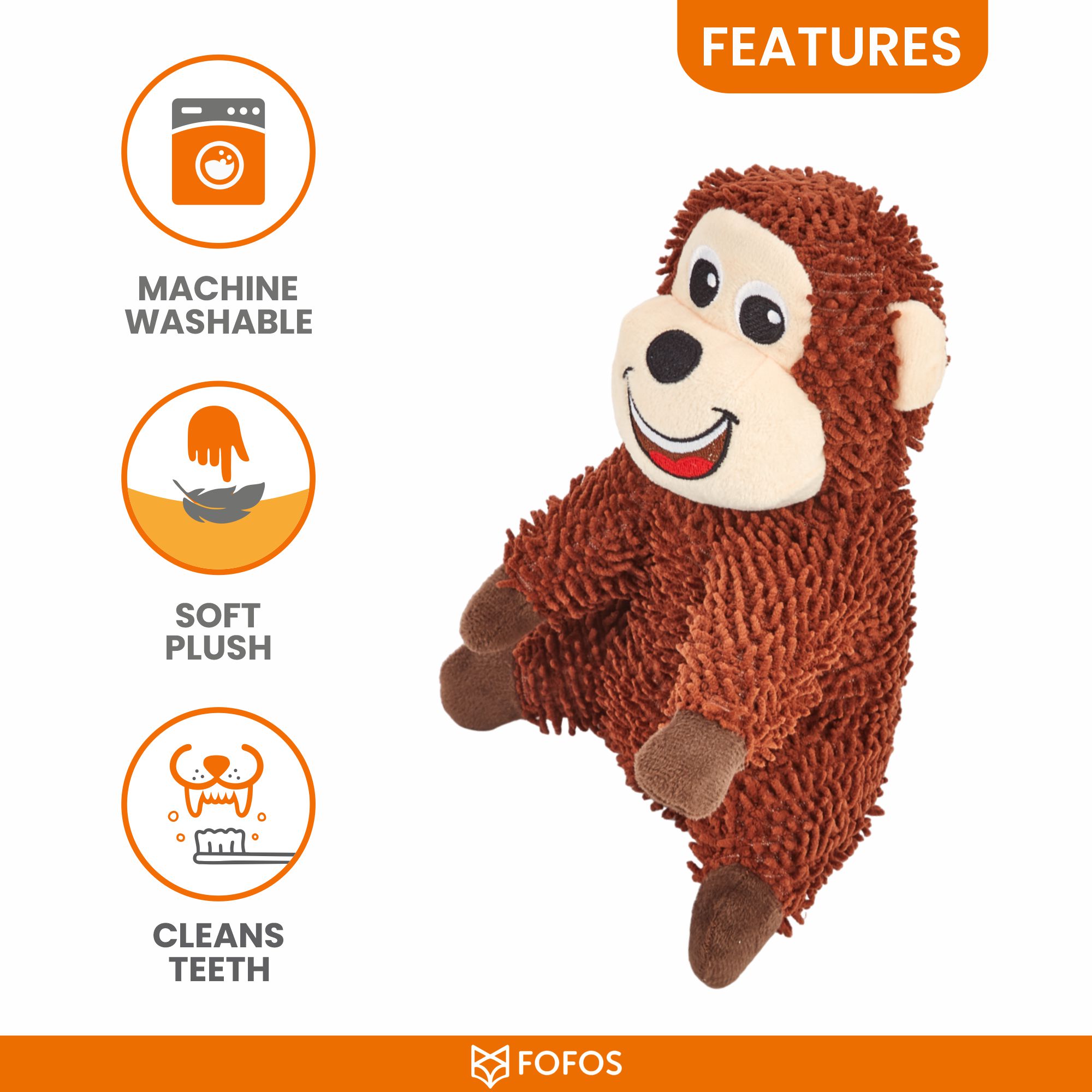 TOUGH DOG MONKEY TOY 6