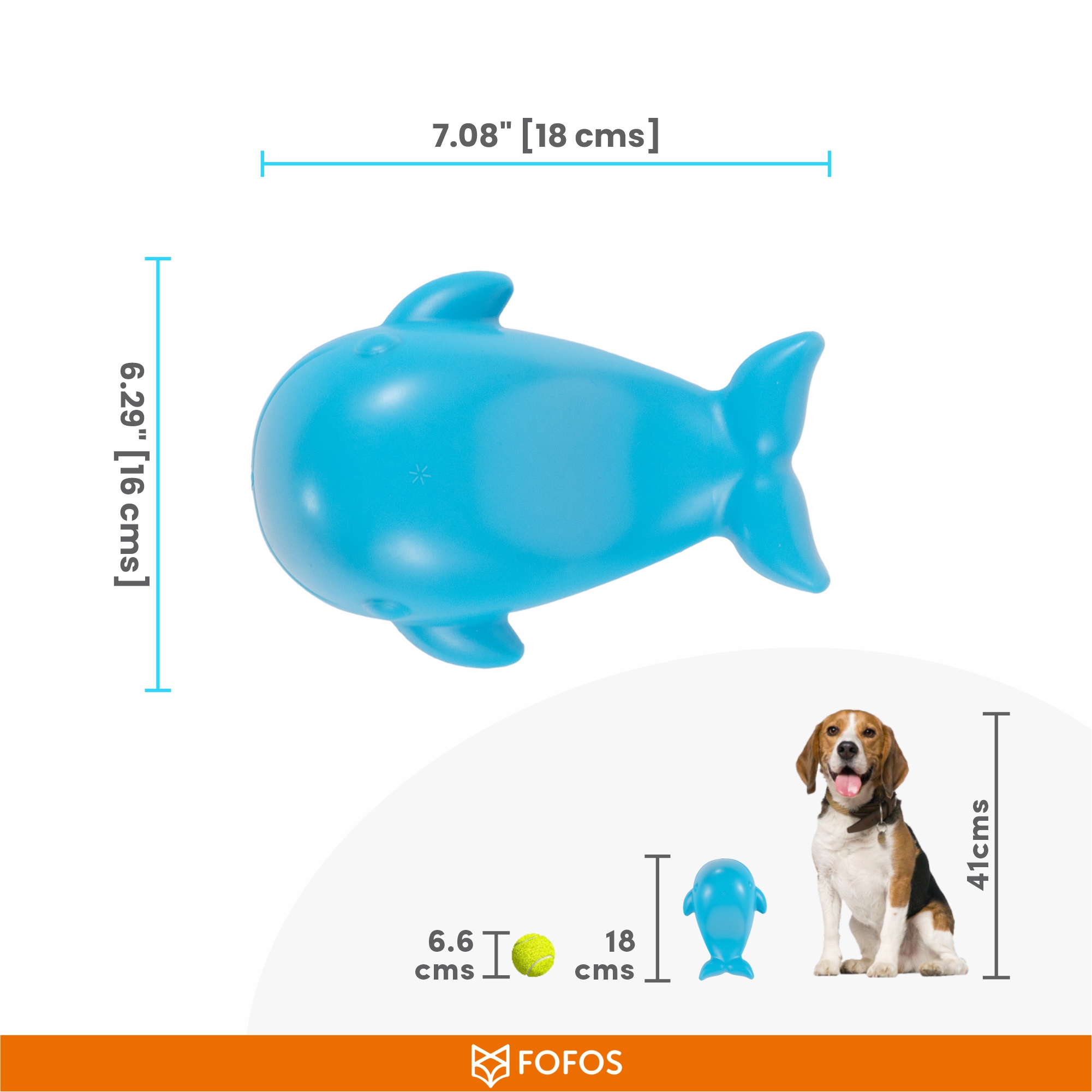 WHALE CHEWING TOY 2
