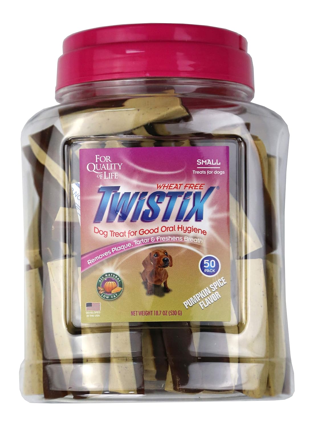 Twistix canister pumpkin spice 50 sticks
