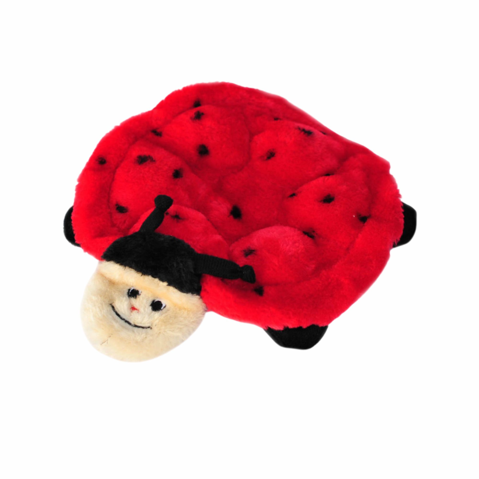 ZippyPaws Squeakie Crawler Betsey the Ladybug Toy for Dogs
