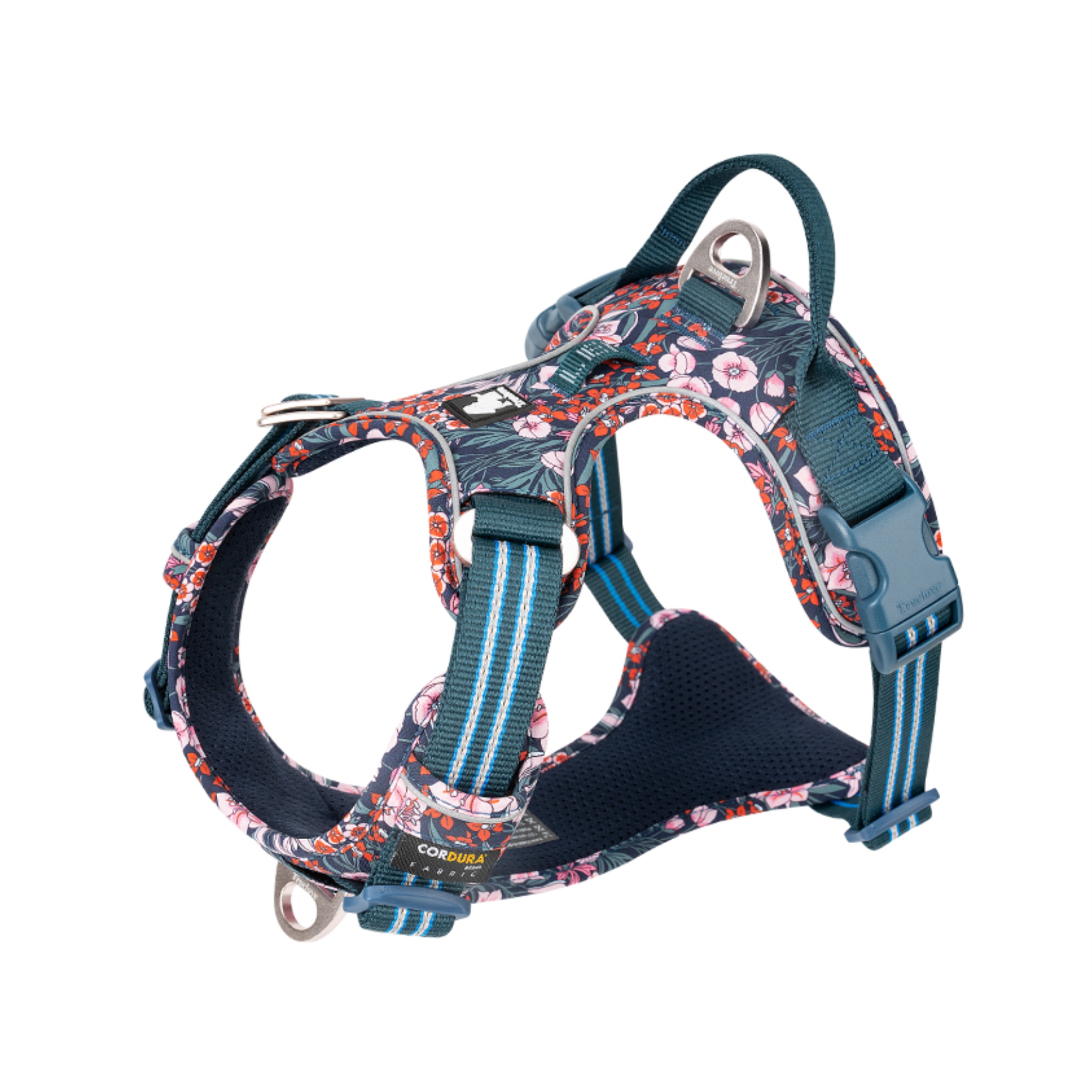 Truelove Floral No Pull Pet Harness Cordura Fabric