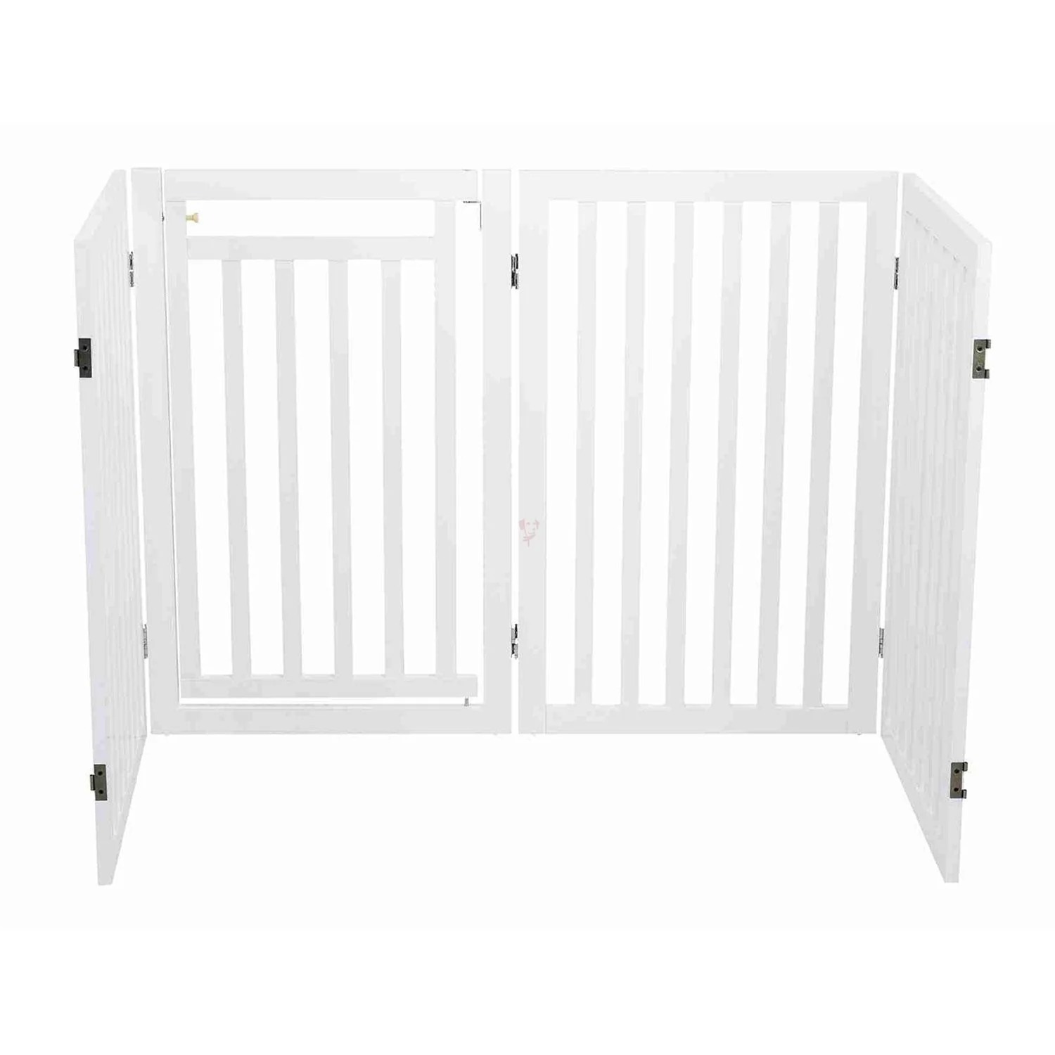 Trixie Barrier with Door for Pets 4-Parts