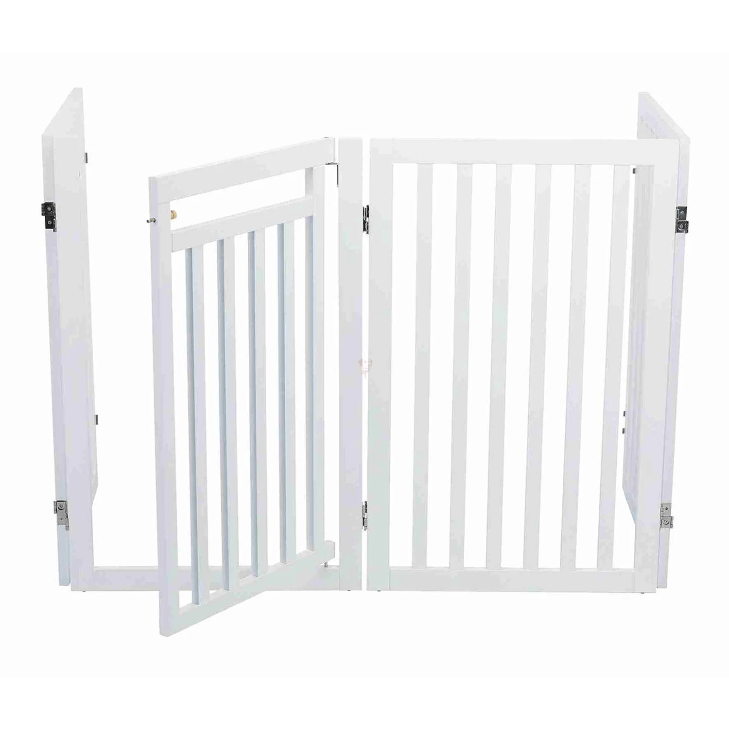 Trixie Barrier with Door for Pets 4-Parts