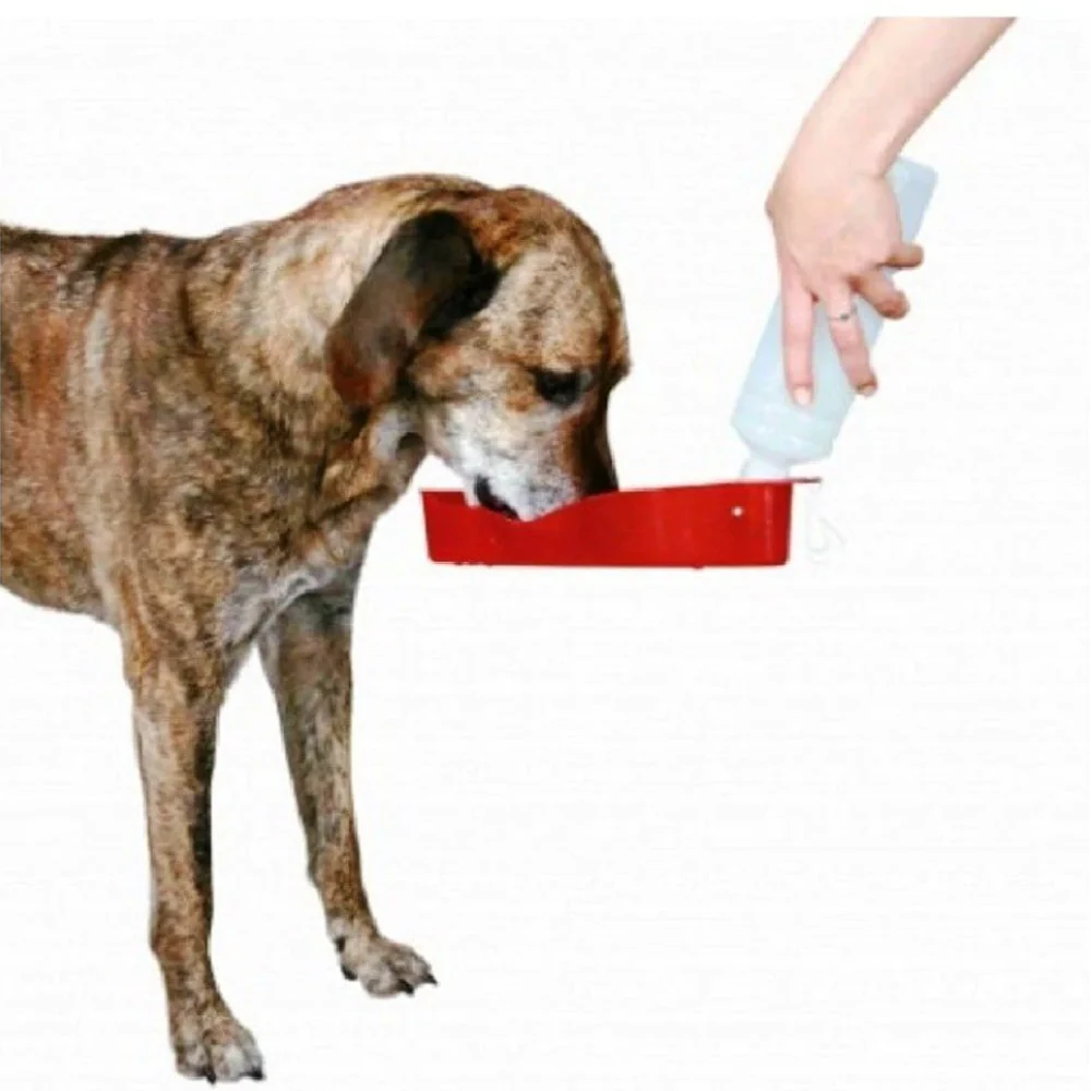 Trixie Travel Bottle with Bowl for Dogs and Cats