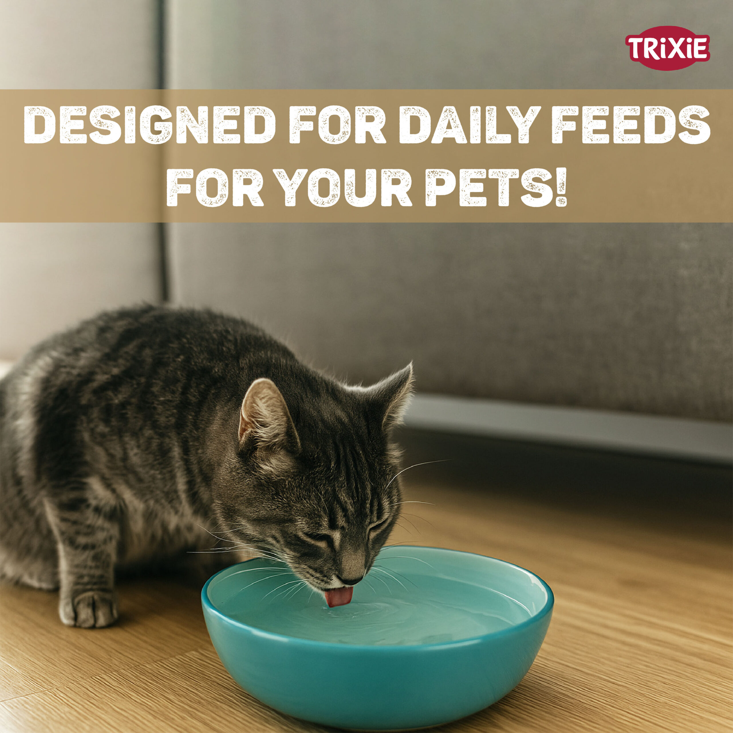 Trixie Bowl Fishbone Ceramic