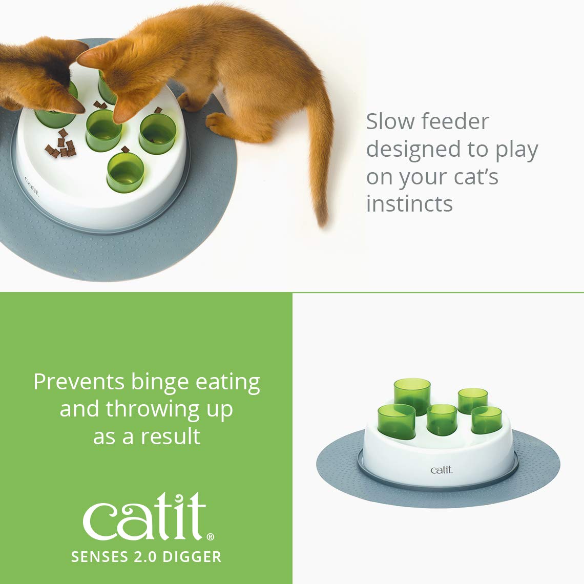 Catit Senses 2.0 Food Digger Toys for Cats