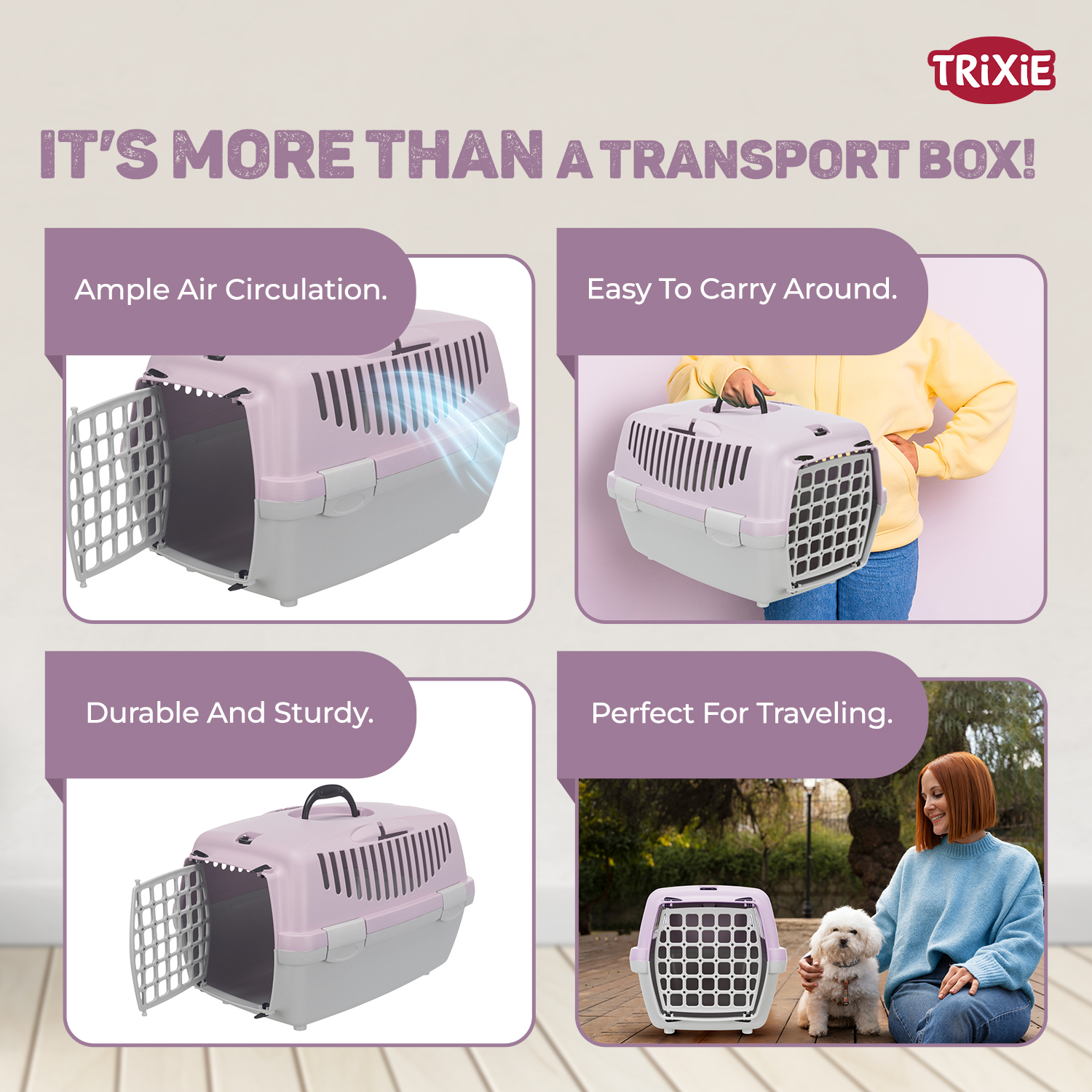 Trixie Capri Transport Box for Dogs and Cats