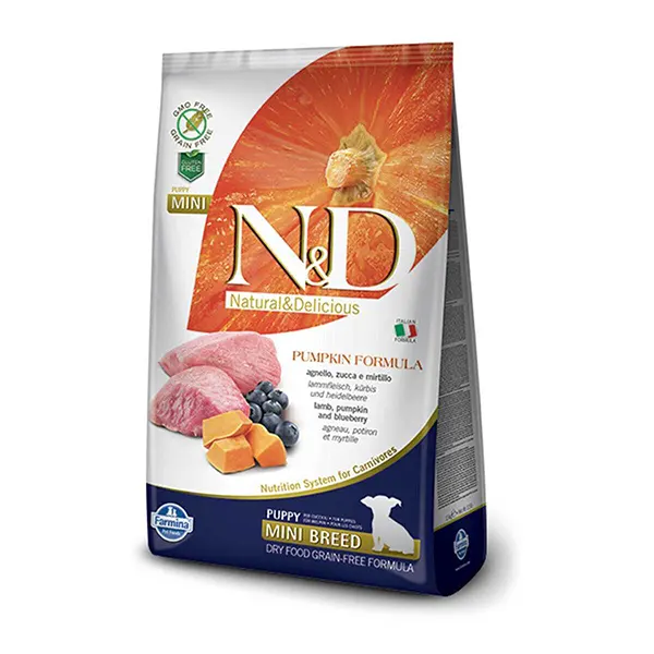 farmina-nd-dry-dog-food-grain-free-pumpkin-lamb-blueberry-puppy-mini-breed-2.5-kg.webp