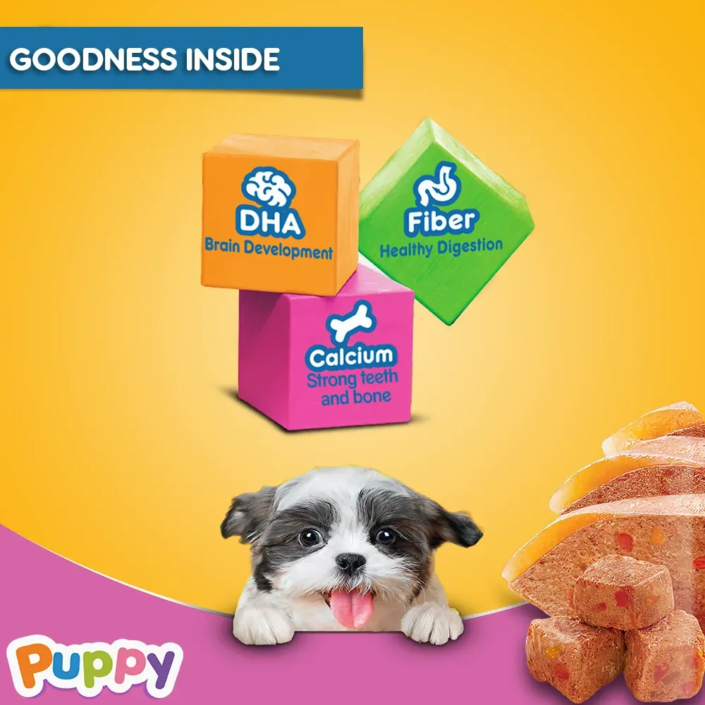 Pedigree Puppy Chicken and Liver Loaf 70gm