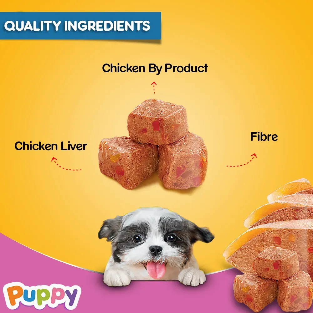 Pedigree Puppy Chicken and Liver Loaf 70gm