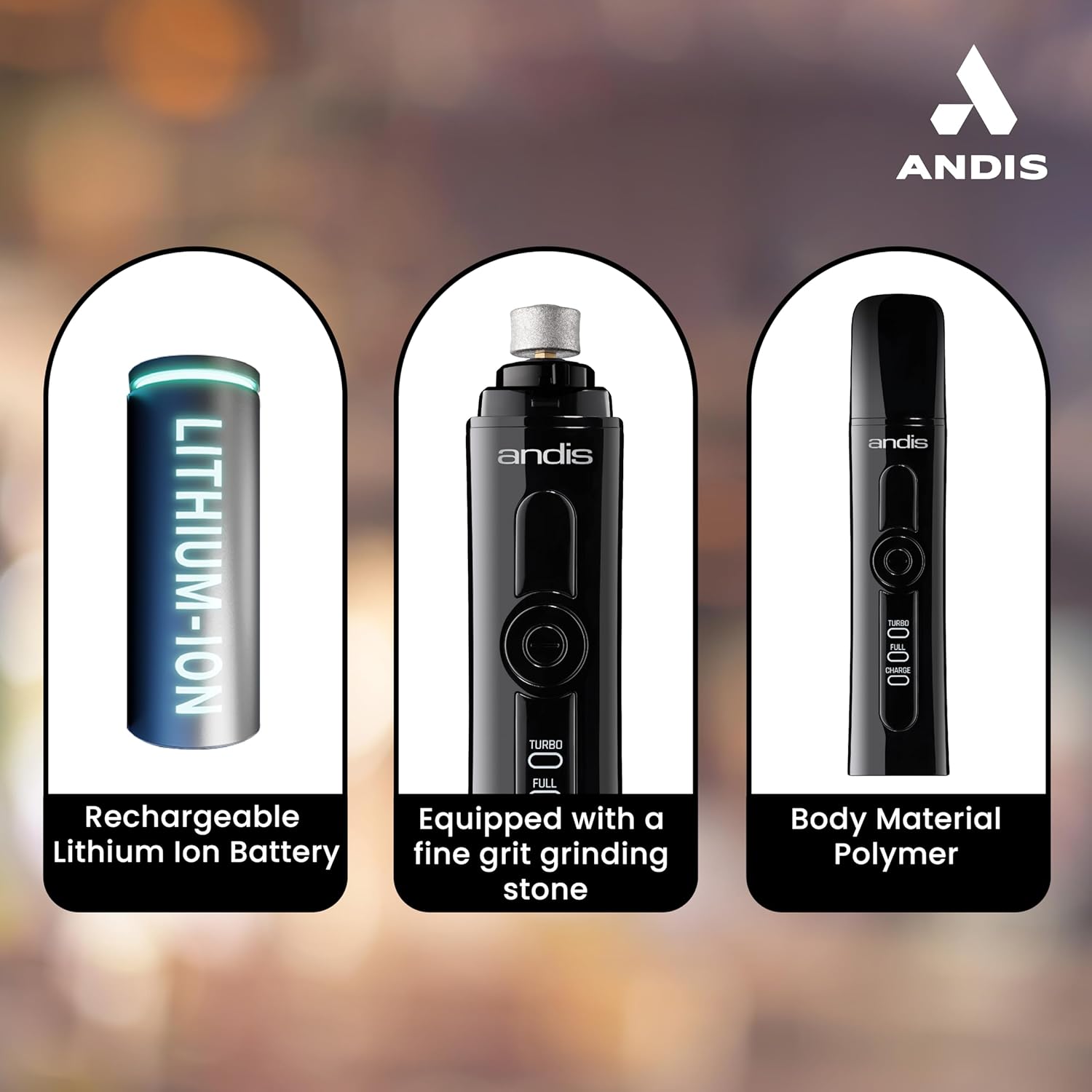 Andis Cordless Nail Grinder for Pets