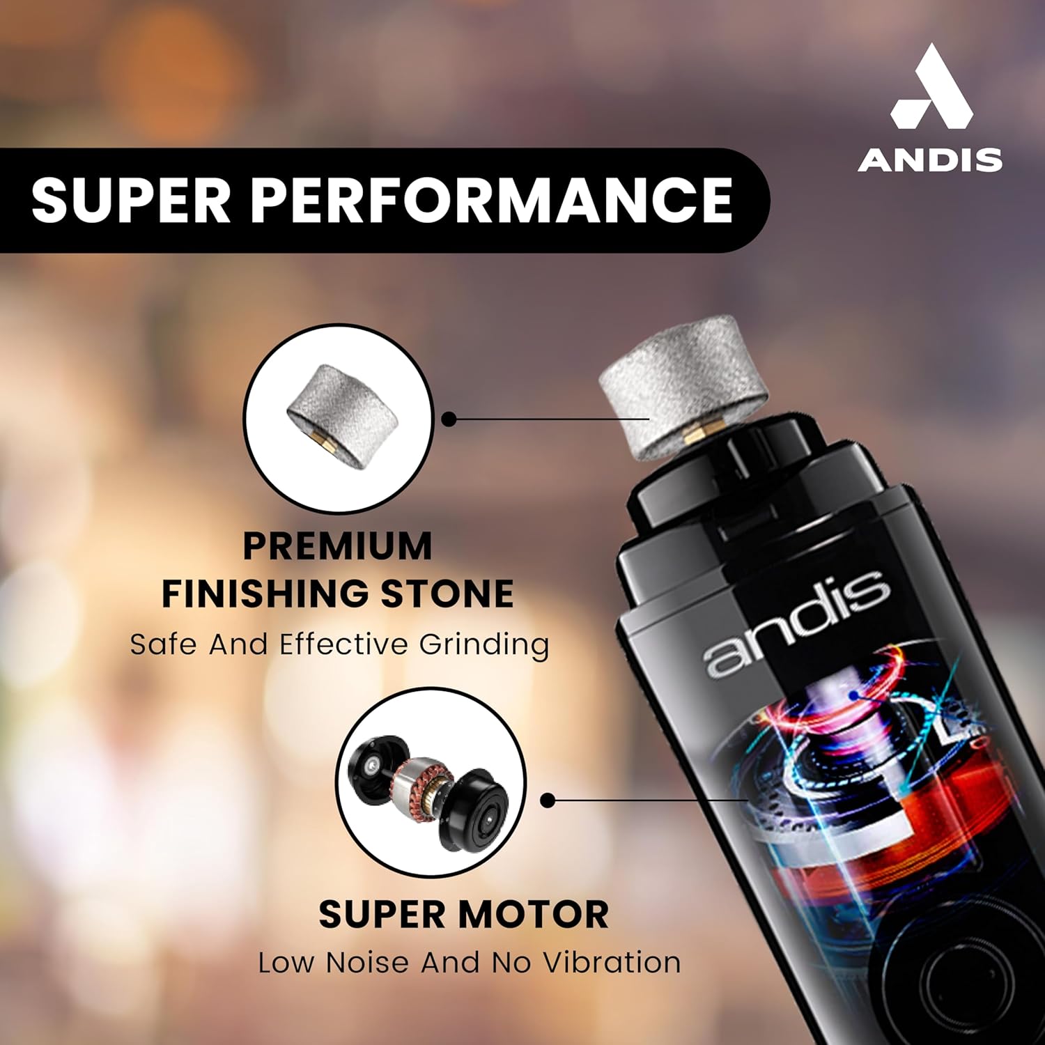 Andis Cordless Nail Grinder for Pets