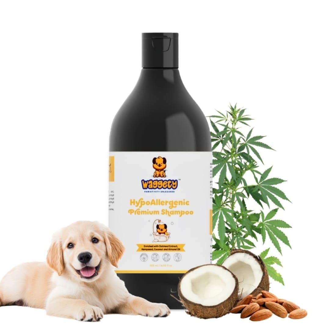 Waggety Hypoallergenic Dog Shampoo