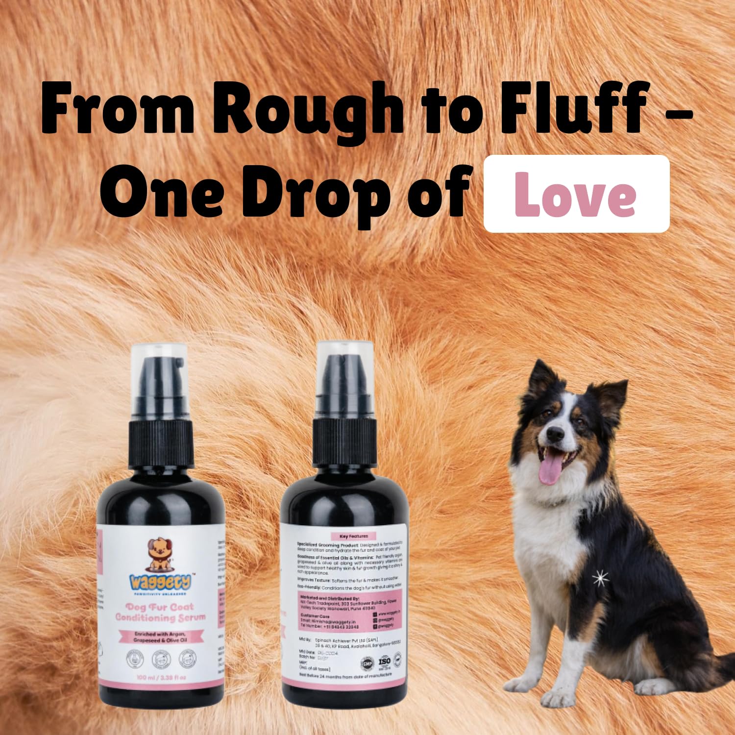 Waggety Dog Fur Coat Conditioning Serum